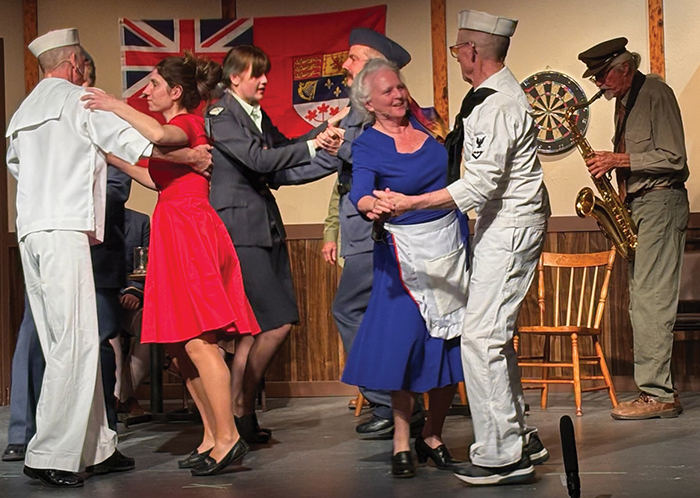 Some of the moments from the play 